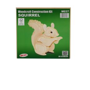 Quay M037 Squirrel Woodcraft Construction Kit