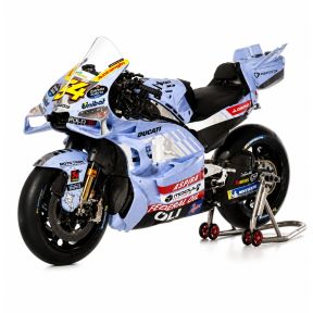 Bburago M34408M BK8 Gresini Racing Ducati MotoGP 2025 #54 Fermin Aldeguer