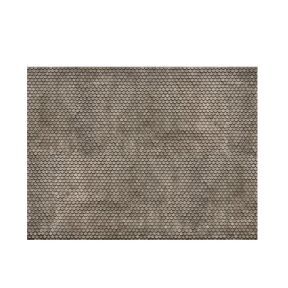 Noch N56691 3D Cardboard Sheet Plain Grey Tiles