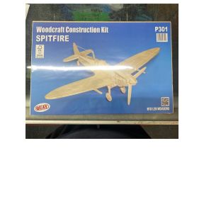Quay P301 Spitfire Woodcraft Construction Kit