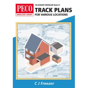 Peco PB-66 Railway Modeller Book Of Track Plans For Various Locations