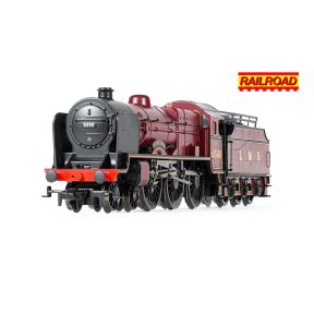 Hornby R30434 OO Gauge RailRoad LMS Patriot 4-6-0 5540 'Sir Robert Turnbull' LMS Crimson