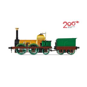 Hornby R30445 OO Gauge Birth of the Railways 200th Anniversary Train Pack - Locomotion, Rocket And Lion