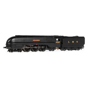 Hornby R30453 OO Gauge LMS Coronation 4-6-2 6247 'City of Liverpool' LMS Black VE Day 80th Anniversary