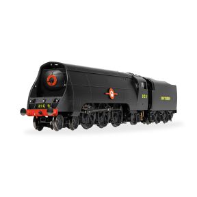 Hornby R30455 OO Gauge SR Merchant Navy 4-6-2 21C9 'Shaw Savill' SR Black