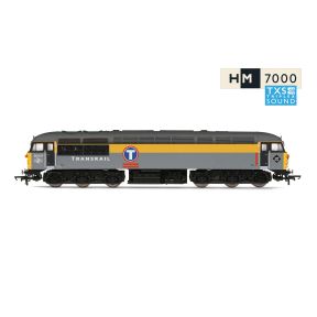 Hornby R30481TXS OO Gauge BR Class 56 56047 Transrail Yellow And Grey TXS Sound Fitted