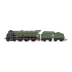 Hornby R3732 OO Gauge SR Lord Nelson 4-6-0 30852 'Sir Walter Raleigh' BR Green Early Crest