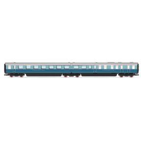 Hornby R40225 OO Gauge LNER Coronation Open Third & Kitchen Third Articulated Coach Pack