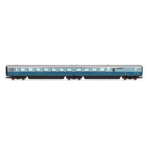 Hornby R40226 OO Gauge LNER Coronation Open Third & Brake Third Articulated Coach Pack