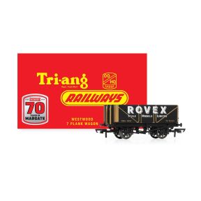 Hornby R60263 OO Gauge Hornby 70th Westwood 7 Plank Wagon 1954 - 2024