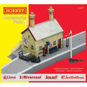 Hornby R8227 OO Gauge Building Extension Pack 1