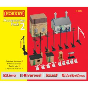 Hornby R8228 OO Gauge Building Extension Pack 2