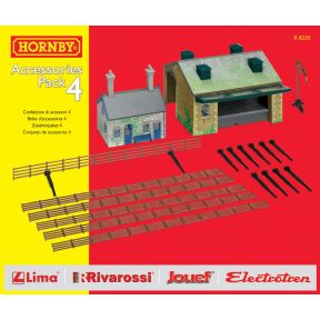 Hornby R8230 OO Gauge Building Extension Pack 4