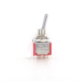 Miniature Toggle Switch Double Pole Double Throw (On-Off-On)