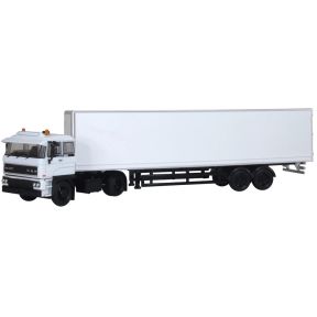 Oxford Diecast SP184A OO Gauge DAF 3300 Short Van Trailer White
