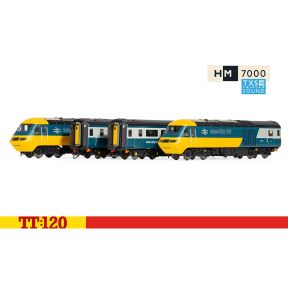 Hornby TT1004TXS TT Gauge Intercity 125 High Speed Digital Train Set TXS Sound Fitted