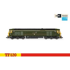 Hornby TT3013TXS TT Gauge Class 50 50007 'Sir Edward Elgar' GWR 150 Green TXS Sound Fitted