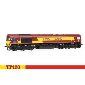 Hornby TT3030 TT Gauge Class 66 66022 'Lafarge Charnwood' EWS
