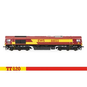Hornby TT3030 TT Gauge Class 66 66022 'Lafarge Charnwood' EWS