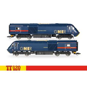 Hornby TT3047 TT Gauge Class 43 HST Power Cars 43120 'National Galleries Of Scotland' And 43115 'Aberdeenshire' GNER