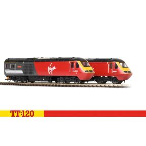 Hornby TT3048 TT Gauge Class 43 HST Power Cars 43097 And 43093 'Lady In Red' Virgin