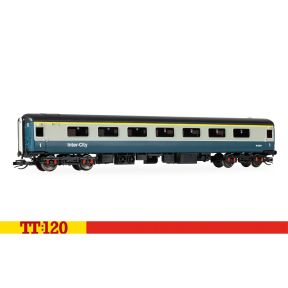 Hornby TT4012 TT Gauge BR MK2E First Open Coach FO BR Blue And Grey 3234