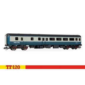 Hornby TT4013 TT Gauge BR MK2E Brake Second Open Coach BSO BR Blue And Grey 9504