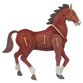 Toyway TWW4210 3D Wooden Puzzle Horse
